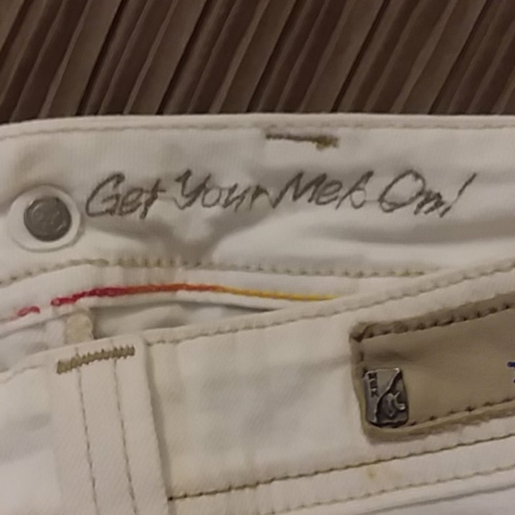 🌼MEK DENIM capri white jeans 🌼 - Picture 16 of 16